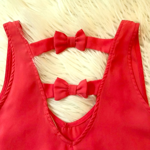 Everly Adorable Bow tank - Picture 1 of 3